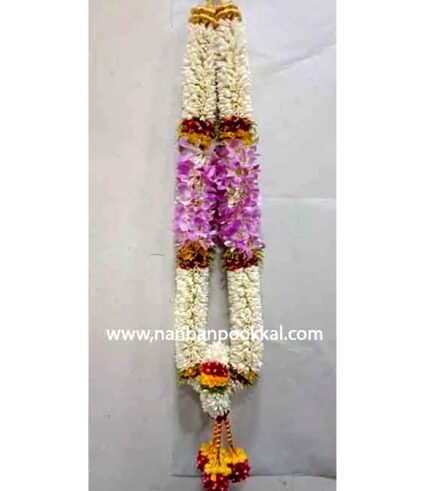 DG001-Tuberose-with-Purpie-Orchid-Garlands-1-Pair