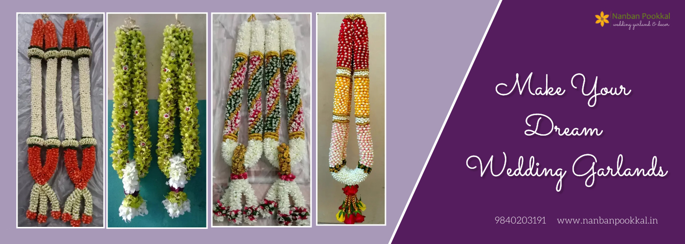 Nanban Pookkal Biggest Fresh Flower Wedding Garland Designers in  India