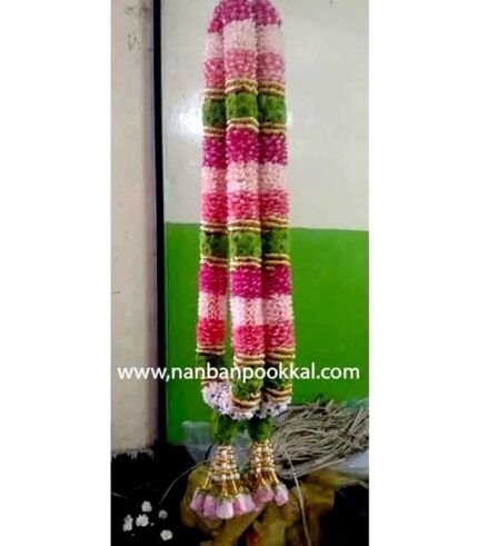 DG011-Dark-Pink-Light-Pink-with-Chrysanthemum-1-PairDG011-Dark-Pink-Light-Pink-with-Chrysanthemum-1-Pair