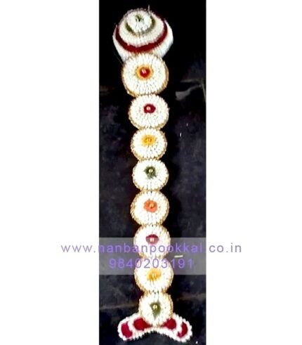 FJ003-Fresh-Flower-Jadai-for-Traditional-South-Indian-Bridal-Hairstyle