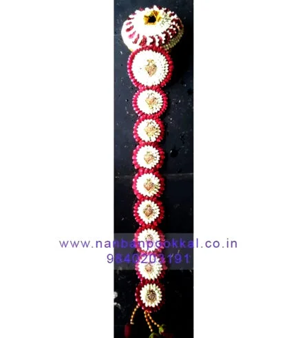 FJ005-–-Fresh-Flower-Jadai-for-Traditional-South-Indian-Bridal-Hairstyle