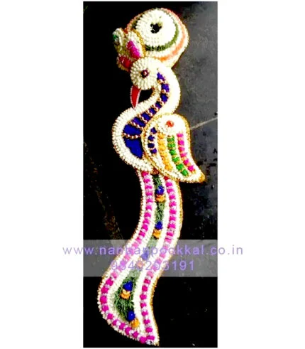 FJ012-Wedding-Fresh-Flower-Peacock-Jadai