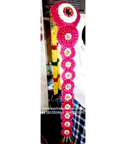 FJ027-Fresh-Flower-Wedding-Jadai-for-Traditional-South-Indian-Bridal-Hairstyle