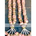 GG006-Gypsophila-with-Light-Pink-Rose-Garland-for-Engagement-1-Pair