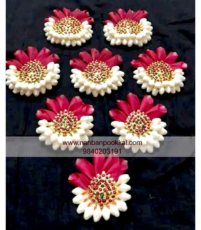 JB006-Nanthiyavattai-with-Rose-Petals-Jadai-Billai-Elegant-Hairstyle-Design-for-Bridal