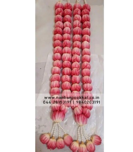 LG033-Exfoliated-Lotus-Garland-for-Wedding-and-Reception-1-Pair