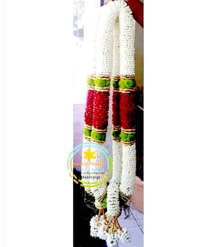 NG020-Nanthiyavattai-Garland-for-Wedding-and-Reception-1-Pair