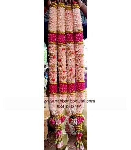 Order fresh flower wedding garland online now. We ship all over India. we are Indias largest fresh flowers wedding garland Designers Wedding Garlands | Wedding Reception Garlands | Engagement Garlands | Designer Wedding Garlands | Jasmine Garlands | Parents Garlands | Corporate Garlands | Lotus Garland | Rose Petals Garland | Gypsy Garland | Jaimala Haar | Varmala Haar | Flower Veni | Flower Gajra | Flower Jadai