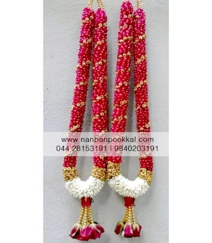 Order fresh flower wedding garland online now. We ship all over India. we are Indias largest fresh flowers wedding garland Designers Wedding Garlands | Wedding Reception Garlands | Engagement Garlands | Designer Wedding Garlands | Jasmine Garlands | Parents Garlands | Corporate Garlands | Lotus Garland | Rose Petals Garland | Gypsy Garland | Jaimala Haar | Varmala Haar | Flower Veni | Flower Gajra | Flower Jadai