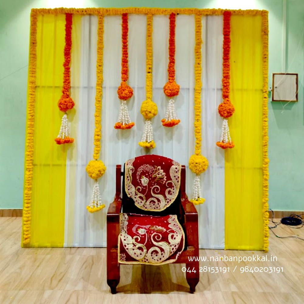 Baby shower Decorations at home Traditional in Chennai Nanban