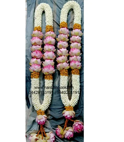 lotus garland for wedding, lotus garland for wedding price, lotus garland for reception, lotus garland for engagement, lotus garland online, lotus garland for marriage price, தாமரை மலர் மாலைகள்,