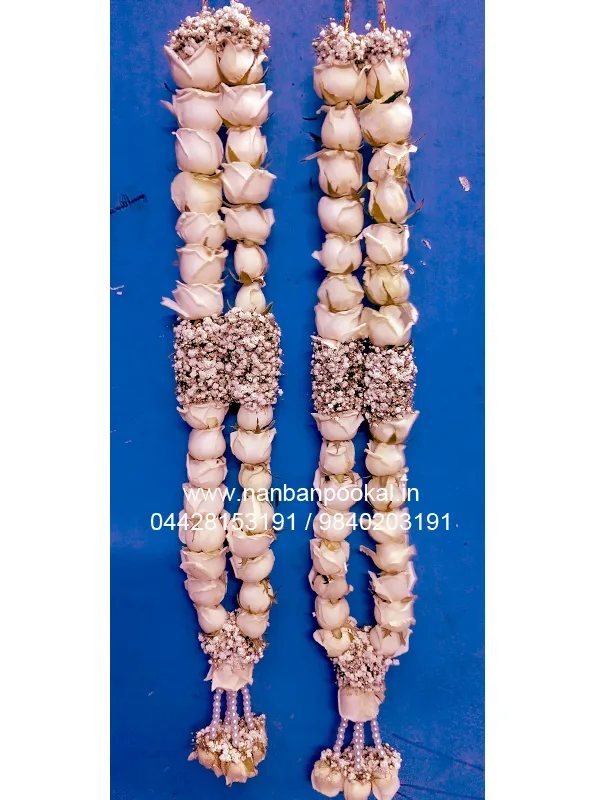wedding garlands in chennai wedding garland online garland online delivery chennai in india Indian wedding Garlands Jaimala Varmala Order at Online beautiful wedding Garlands in chennai Nanthiyavattai Garlands for Wedding and Reception
