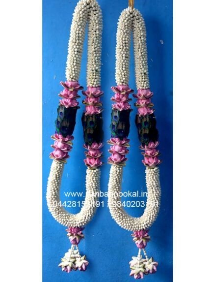 Order fresh flower wedding garland online now. We ship all over India. we are Indias largest fresh flowers wedding garland Designers